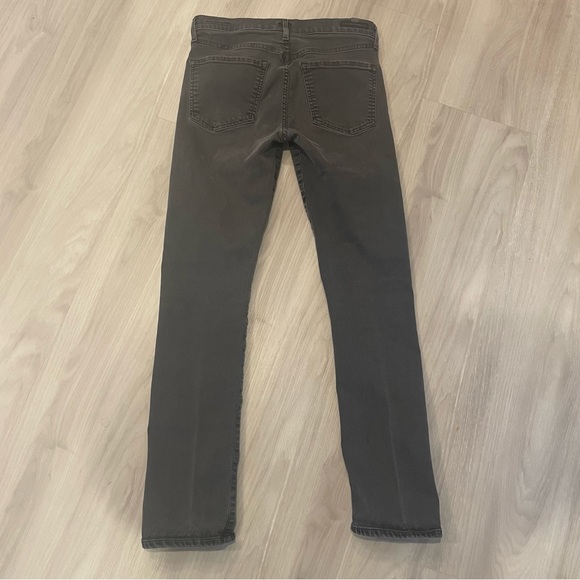 Citizens of Humanity Agnes Mid-Rise Slim Straight Jeans in Washed black Size 27 - Picture 4 of 12